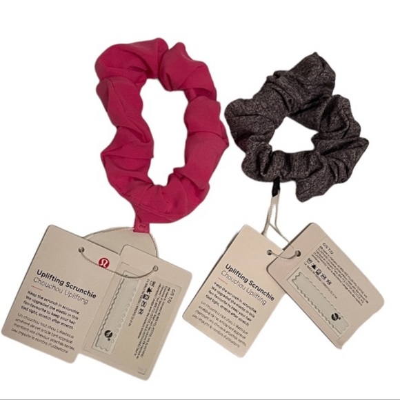lululemon athletica Accessories - Lululemon NWT hair scrunchies set of 2